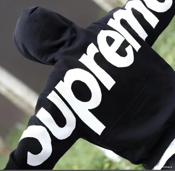 Black M XL LOGO JACQUARD Back L Big BIG Grey SWEATSHIRT Sweatshirt S LOGO HOODED Hoodie 0612